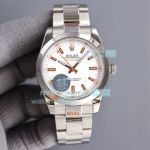 Replica Rolex Milgauss White Dial Stainless Steel 40MM